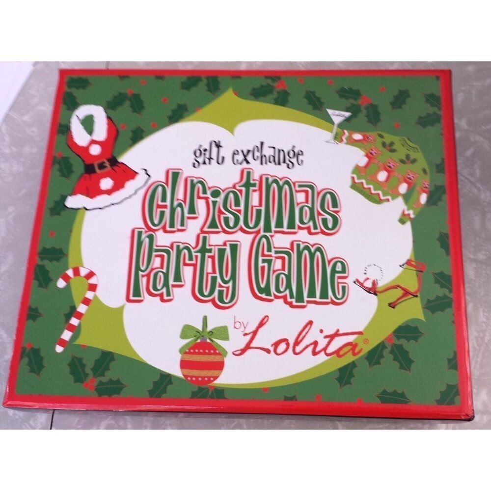 Christmas Grab Gift Lolita Cocktail Party Game Wine CR Gibson New Sealed